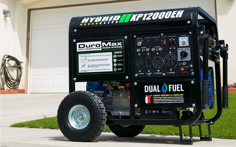DuroMax Hybrid Dual Fuel XP12000EH 12,000-Watt Portable Generator Review